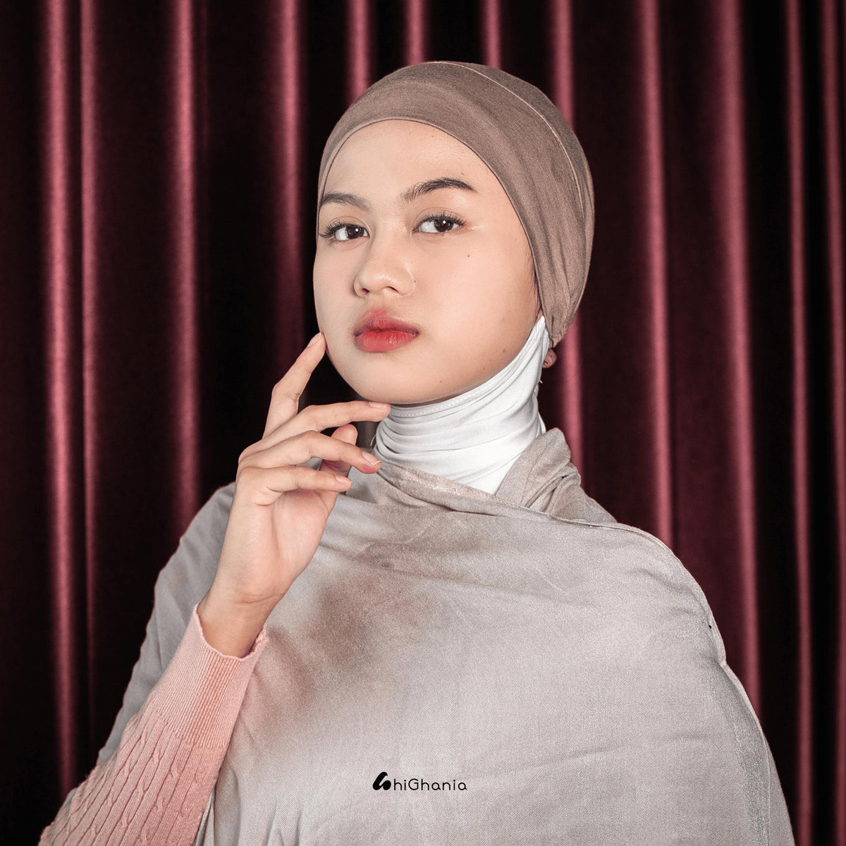 hiGhania - Sora Inner Basic Tali Rayon Premium Dalaman Instan