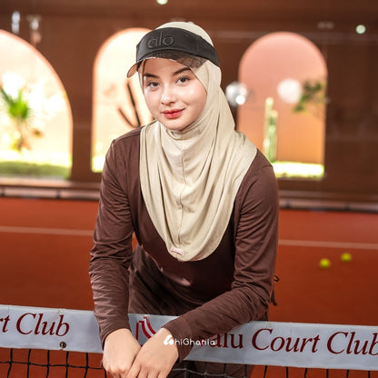 hiGhania - Hijab Bergo Instan Bandana Khiban Rayon Viscose Aisha Series