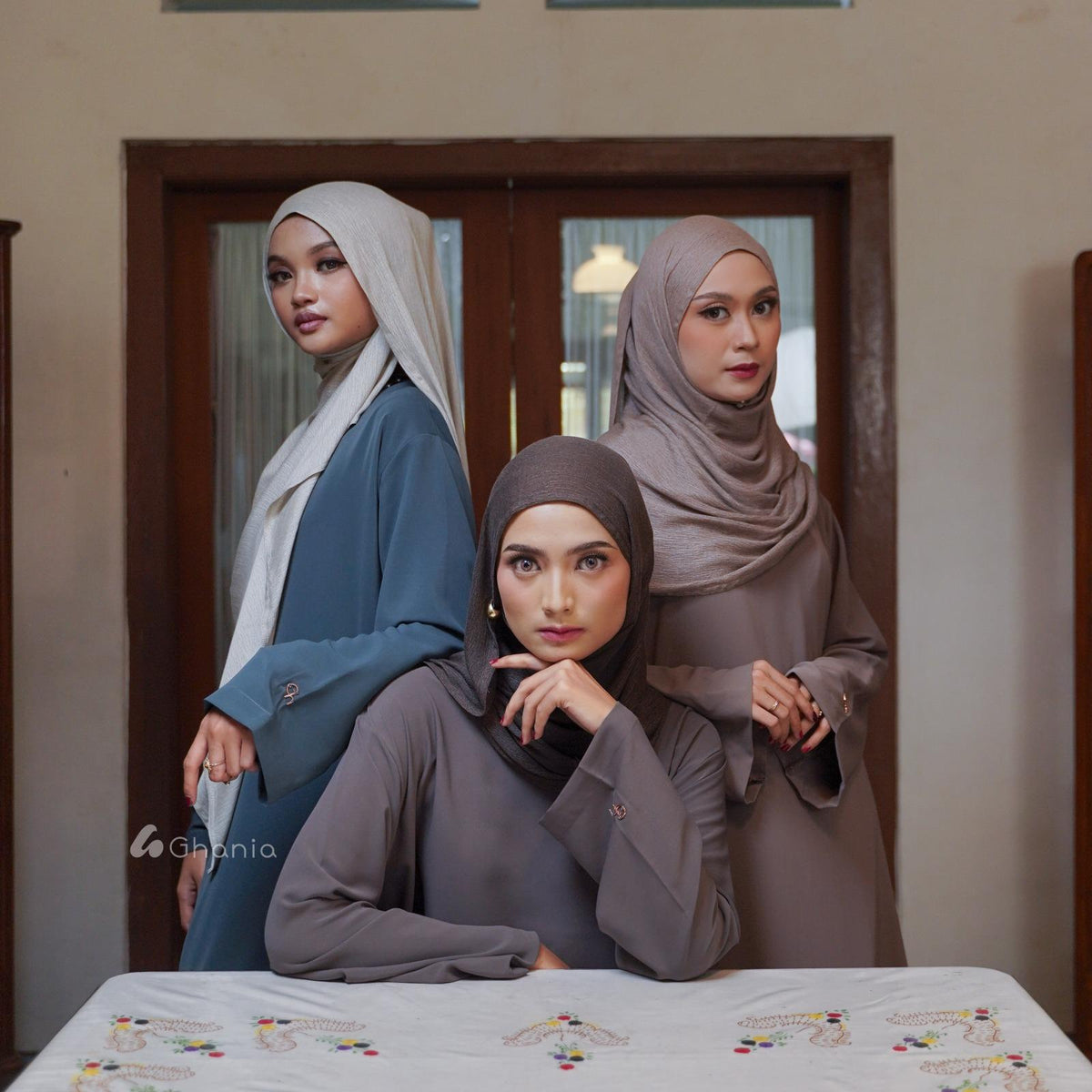Ghania - Pashmina Viscose Higlight Shafeea Series