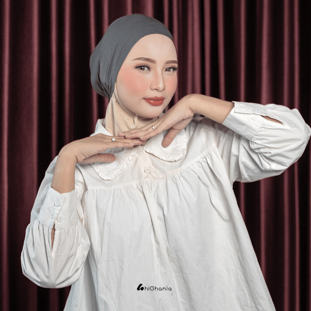 hiGhania - Sora Inner Basic Tali Rayon Premium Dalaman Instan