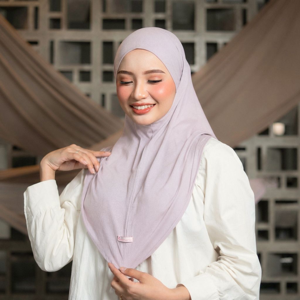 hiGhania - Hijab Bergo Instan Bandana Khiban Rayon Viscose Aisha Series