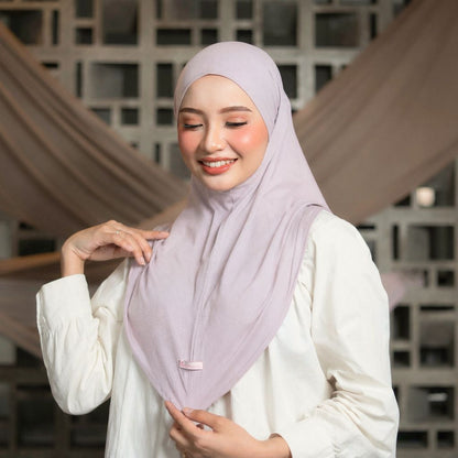 hiGhania - Hijab Bergo Instan Bandana Khiban Rayon Viscose Aisha Series