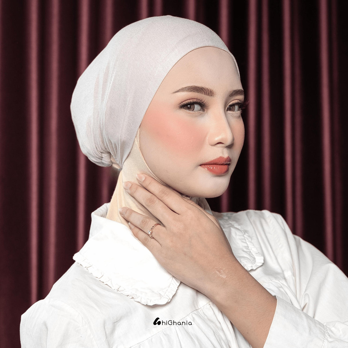 hiGhania - Sora Inner Basic Tali Rayon Premium Dalaman Instan