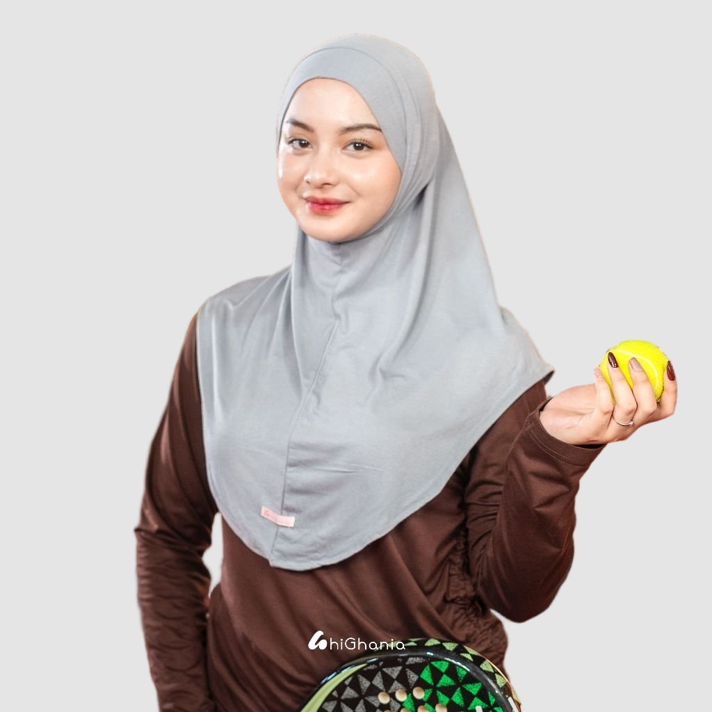 Ghania - Hijab  Instan Bergo Bandana Khiban Rayon Premium Aisha Series